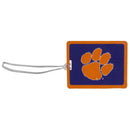 Clemson Tigers Vinyl Luggage Tag-Luggage Accessories-JadeMoghul Inc.