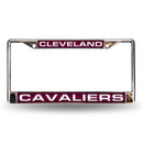 Subaru License Plate Frame Cleveland Cavaliers Red Laser Chrome Frame