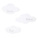 Clouds 3 Pack Wood Decor-CLOUD-JadeMoghul Inc.