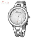 Clover Flower Women Watch-White-JadeMoghul Inc.