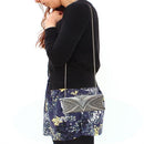 Clutch Bag LO2362 Imitation Rhodium White Metal Clutch with Crystal