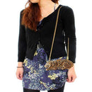 Clutch Purse LO2371 Gold White Metal Clutch with Top Grade Crystal