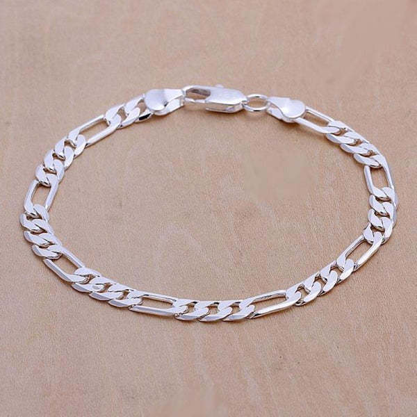 CNK0 silver jewelry bracelet fine Bridal Cheap Women's fashion bracelet top quality wholesale and retail-silver-with packling-JadeMoghul Inc.