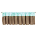 Cocoa Mint Window Valance-CC MINT-JadeMoghul Inc.