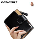 COHEART Wallet Women Leather Wallet Female Top Quality Women Small Purse lady Money Bag Zipper Luxury Brand Wallet Hot Sell !-Classic Black-JadeMoghul Inc.