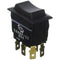 Cole Hersee Sealed Rocker Switch Non-Illuminated DPDT (On)-Off-(On) 6 Blade [58027-11-BP]-Switches & Accessories-JadeMoghul Inc.