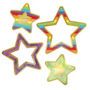 COLORFUL CUTOUT RAINBOW FOIL STARS-Learning Materials-JadeMoghul Inc.