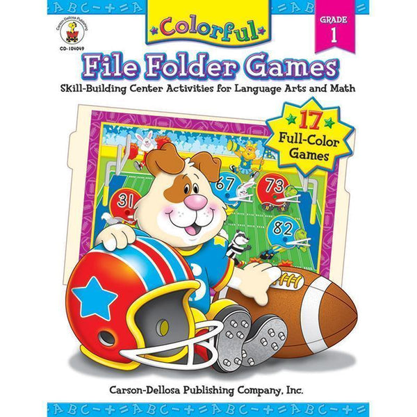 COLORFUL FILE FOLDER GAMES GR 1-Learning Materials-JadeMoghul Inc.