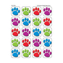 COLORFUL PAW PRINTS 120 STICKERS-Learning Materials-JadeMoghul Inc.