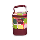 COLORLAND Fashion Baby Handbag Bottle Bag Thermo Bottles Mummy Handbag Baby Bag Insulation Bags Breast Milk Thermal Food Warmer-Marble Purple-JadeMoghul Inc.