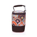 COLORLAND Fashion Baby Handbag Bottle Bag Thermo Bottles Mummy Handbag Baby Bag Insulation Bags Breast Milk Thermal Food Warmer-Rocket flowers-JadeMoghul Inc.