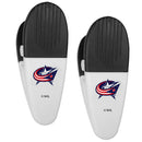 Columbus Blue Jackets Mini Chip Clip Magnets, 2 pk-Sports Key Chain-JadeMoghul Inc.