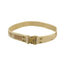 Combat 2 Inch Canvas Duty Tactical Sport Belt with Plastic Buckle Army Military Adjustable Outdoor Fan Hook & Loop Waistband-Sand-JadeMoghul Inc.