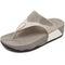 Comfort Fit Summer Beach Slip On Wedges-Gold-5-JadeMoghul Inc.