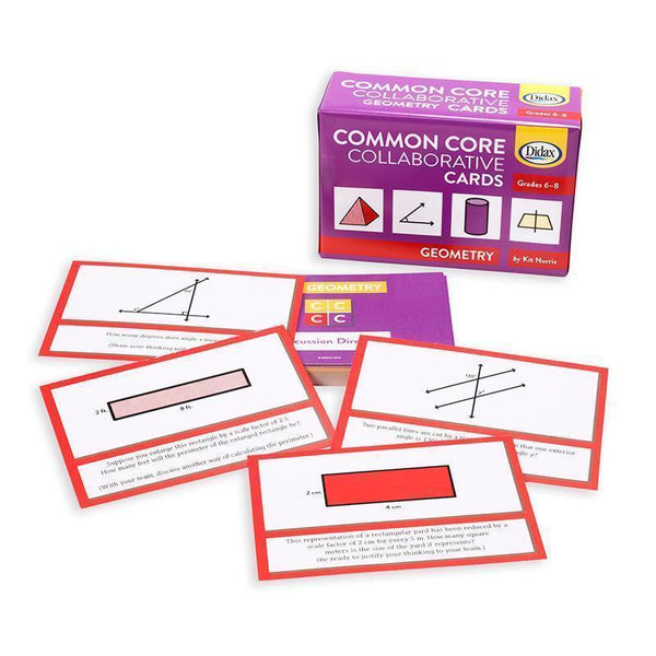 COMMON CORE COLLABORATIVE CARDS-Learning Materials-JadeMoghul Inc.