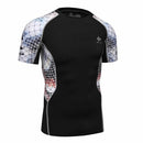 Compression Shirt With Short Sleeves-Model 11-M-JadeMoghul Inc.