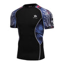 Compression Shirt With Short Sleeves-Model 12-M-JadeMoghul Inc.