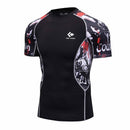 Compression Shirt With Short Sleeves-Model 15-M-JadeMoghul Inc.