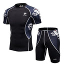 Compression Short Sleeves T-Shirts & Short Pants-1-M-JadeMoghul Inc.