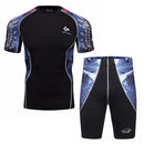 Compression Short Sleeves T-Shirts & Short Pants-11-XL-JadeMoghul Inc.