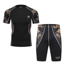 Compression Short Sleeves T-Shirts & Short Pants-4-M-JadeMoghul Inc.