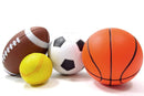 Construction Set Toys Set Of 4 Sports Balls For Kids (Soccer Ball, Basketball, Football, Baseball) AZ Toys