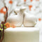 Contemporary Love Birds Cake Topper (Pack of 1)-Wedding Cake Toppers-JadeMoghul Inc.