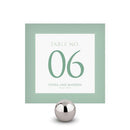 Contemporary Vintage Square Table Numbers Numbers 1-12 Victorian Purple With Victorian Purple Border (Pack of 12)-Table Planning Accessories-Victorian Purple With Victorian Purple Border-13-24-JadeMoghul Inc.