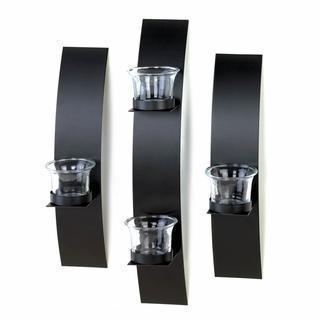 Candle Wall Sconces Contemporary Wall Sconce Trio