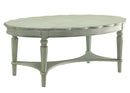Conventional Coffee Table, Antique Green-Coffee Tables-Antique Green-MDF Solid Wood Leg-JadeMoghul Inc.