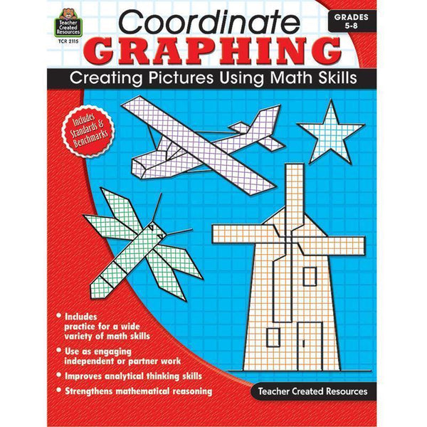 COORDINATE GRAPHING GR 5-8-Learning Materials-JadeMoghul Inc.