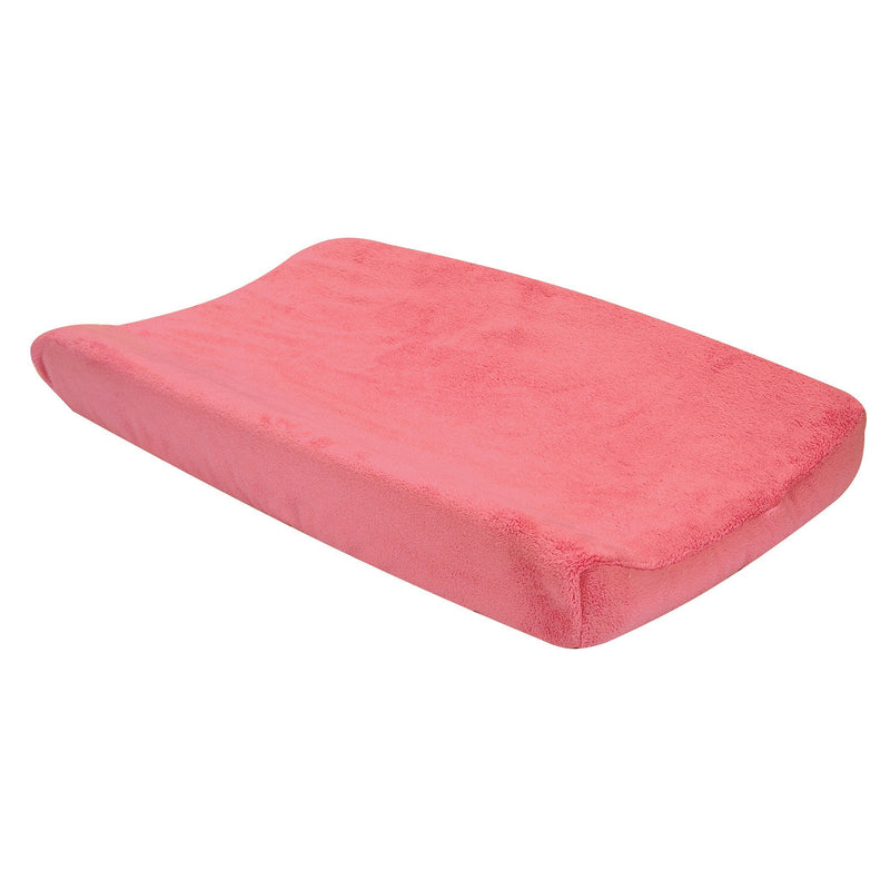 Coral Shell Plush Changing Pad Cover-CORAL-JadeMoghul Inc.