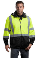 CornerStone- ANSI 107 Class 3 Safety Windbreaker. CSJ25-Outerwear-Safety Yellow/Black-4XL-JadeMoghul Inc.