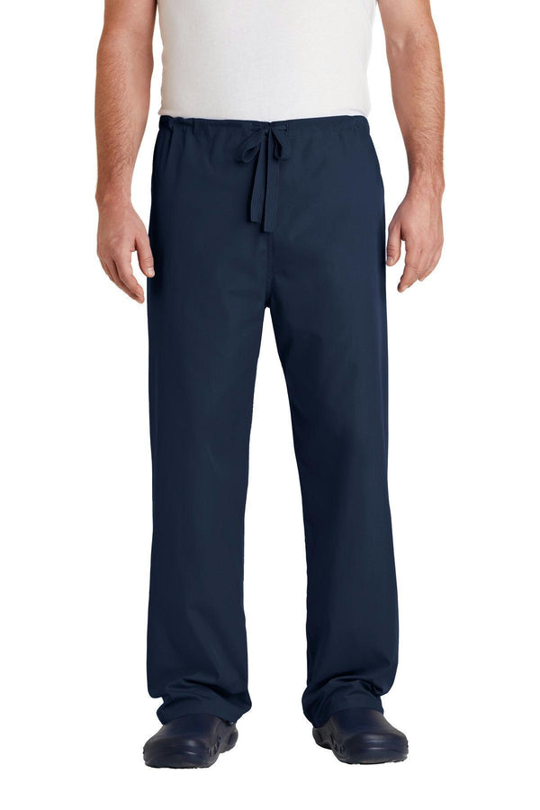 CornerStone- Reversible Scrub Pant. CS502-Workwear-Navy-2XL-JadeMoghul Inc.