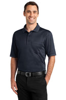 CornerStoneSelect Snag-Proof Tipped Pocket Polo. CS415-Workwear-Dark Navy/ Smoke Grey-4XL-JadeMoghul Inc.