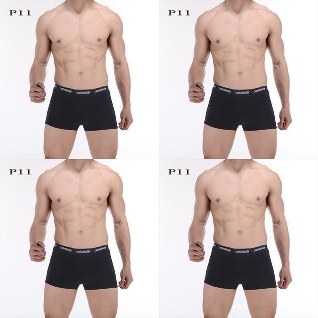 Cotton boxers panties comfortable breathable men's panties underwear trunk brand shorts man boxer-P11 P11 P11 P11-XXXL-JadeMoghul Inc.