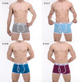 Cotton boxers panties comfortable breathable men's panties underwear trunk brand shorts man boxer-P26 P27 P28 P29-XXXL-JadeMoghul Inc.