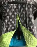 cotton new free shipping baby Car Seat Canopy cover infant children animal deer dinosaur owl carseat cover baby canopies-green arrow-JadeMoghul Inc.