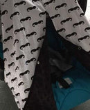 cotton new free shipping baby Car Seat Canopy cover infant children animal deer dinosaur owl carseat cover baby canopies-mustache-JadeMoghul Inc.