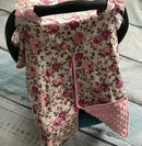 cotton new free shipping baby Car Seat Canopy cover infant children animal deer dinosaur owl carseat cover baby canopies-rose-JadeMoghul Inc.
