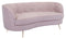 Couches Couch - 71.3" x 38.6" x 29.5" Pink, Polyblend, Zinc Alloy, Pinewood, Plywood & MDF, Sofa HomeRoots