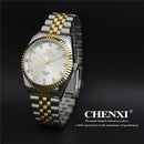Couple Valentine Gift Watch-Men White Dial-JadeMoghul Inc.