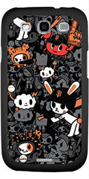 Coveroo MLB San Francisco Giants Tokidoki Pattern Design Samsung Galaxy S3 Thinshield Snap-On Case-LICENSED NOVELTIES-JadeMoghul Inc.