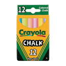 CRAYOLA COLORED LOW DUST CHALK-Arts & Crafts-JadeMoghul Inc.
