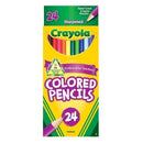CRAYOLA COLORED PENCILS 24PK ASST-Arts & Crafts-JadeMoghul Inc.