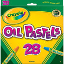 CRAYOLA OIL PASTELS 28 COLOR SET-Arts & Crafts-JadeMoghul Inc.