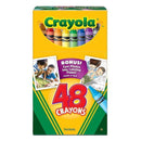 CRAYOLA REGULAR SIZE CRAYON 48PK-Arts & Crafts-JadeMoghul Inc.