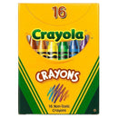 CRAYOLA REGULAR SIZE CRAYONS 16PK-Arts & Crafts-JadeMoghul Inc.