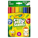 CRAYOLA SILLY SCENT 6PK CHISEL TIP-Arts & Crafts-JadeMoghul Inc.