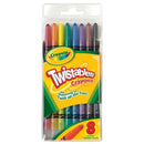 CRAYOLA TWISTABLES CRAYONS 8 CT-Arts & Crafts-JadeMoghul Inc.